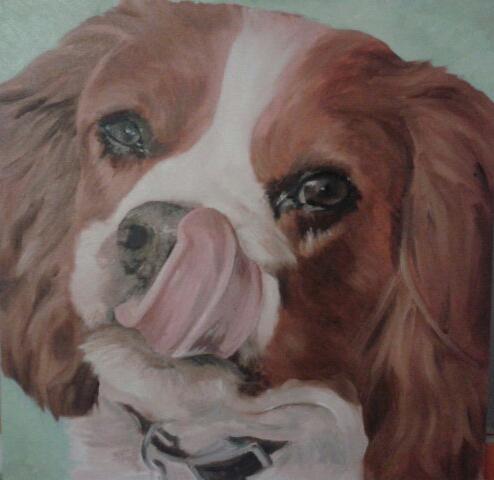 #tbt Let’s go back….to Milo and my first attempt at oils
